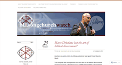 Desktop Screenshot of hillsongchurchwatch.com